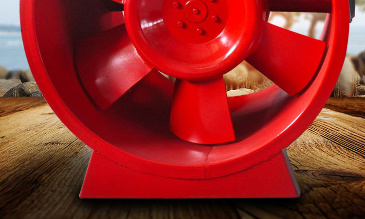 如何對消防高溫排煙風機進行修補及降溫？